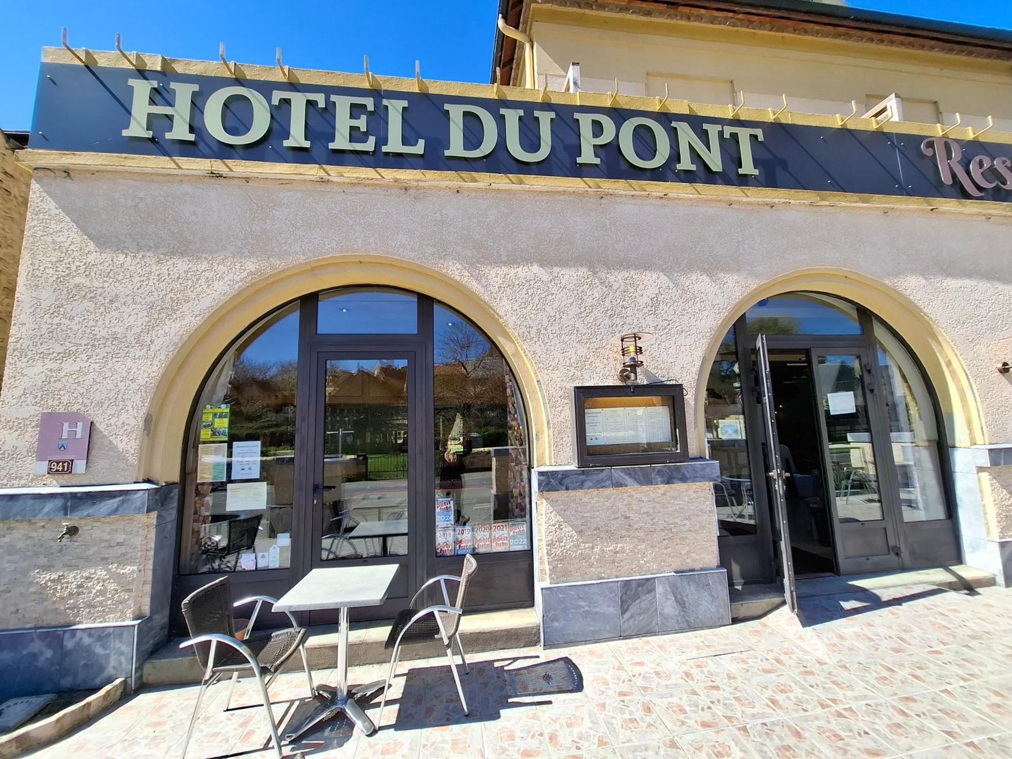Hotel Du Pont Et Restaurant A Grolejac Groléjac Exterior foto